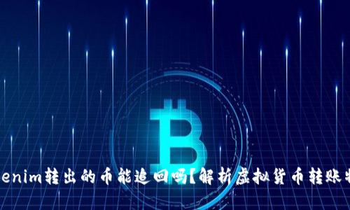 Tokenim转出的币能追回吗？解析虚拟货币转账特点
