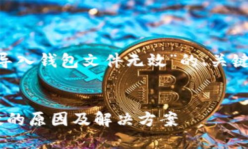 要创建一个关于“比特币导入钱包文件无效”的、关键词、详细介绍和相关问题。


比特币导入钱包文件无效的原因及解决方案