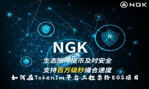 如何在TokenIm平台上投票给EOS项目